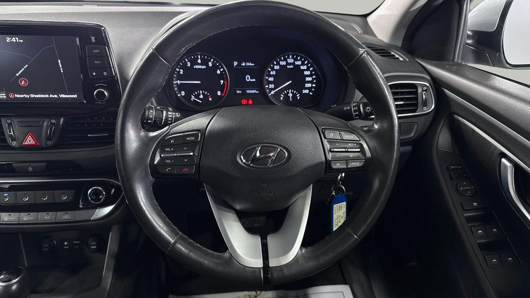 2020 Hyundai i30 Active, Automatic, 150087 km, Steering Wheel Close-up