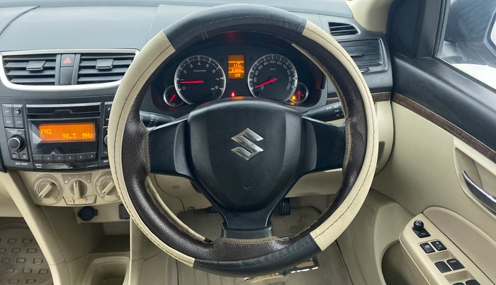 2015 Maruti Swift Dzire VXI 1.2 BS IV, Petrol, Manual, 61,794 km, Steering Wheel Close Up