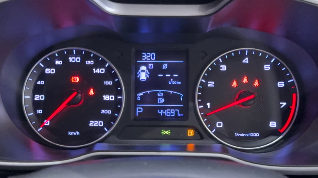2021 MG ZS Excite, Automatic, 44697 km, Odometer View