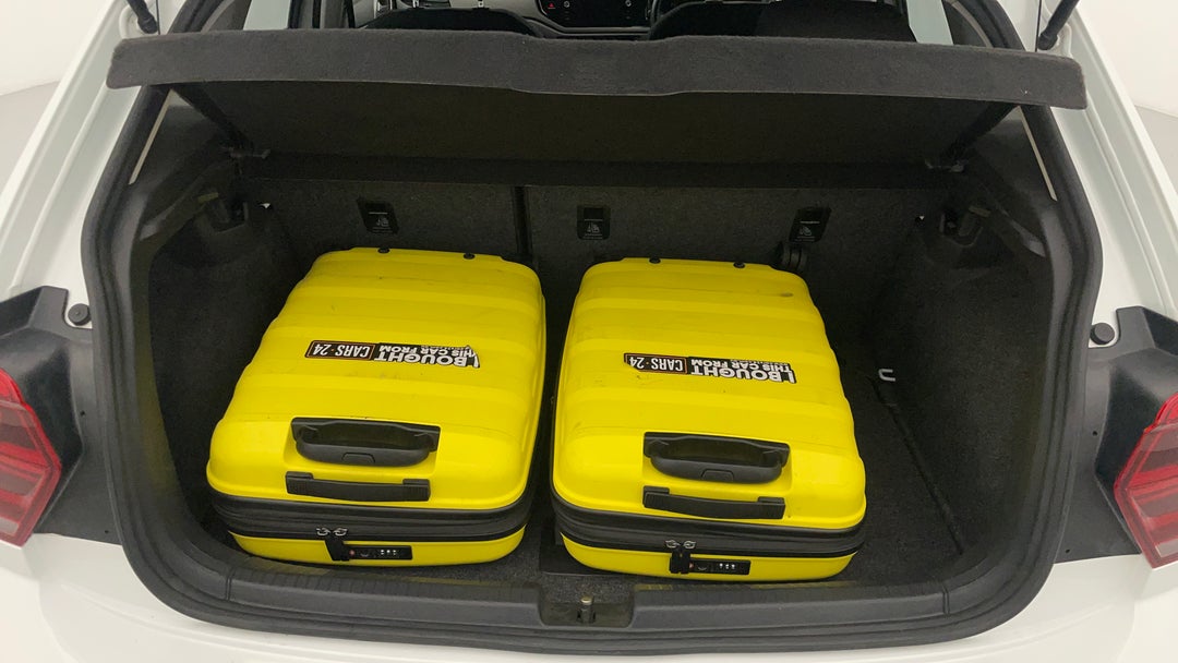 Boot Inside View with Luggage