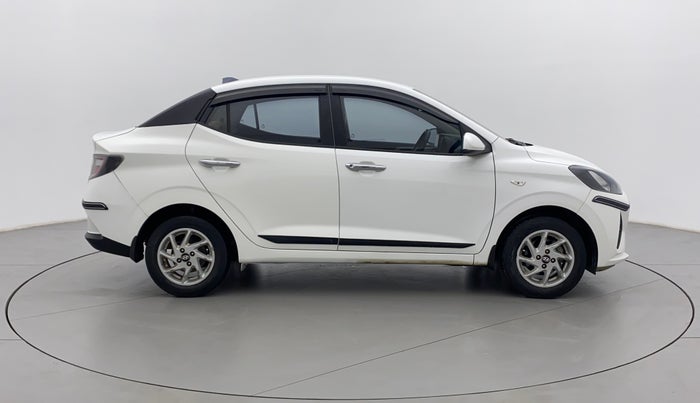 2021 Hyundai AURA S 1.2 CNG, CNG, Manual, 66,390 km, Right Side View