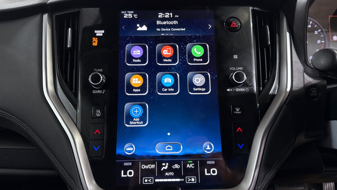 2020 Subaru Outback AWD, Automatic, 84367 km, Infotainment System