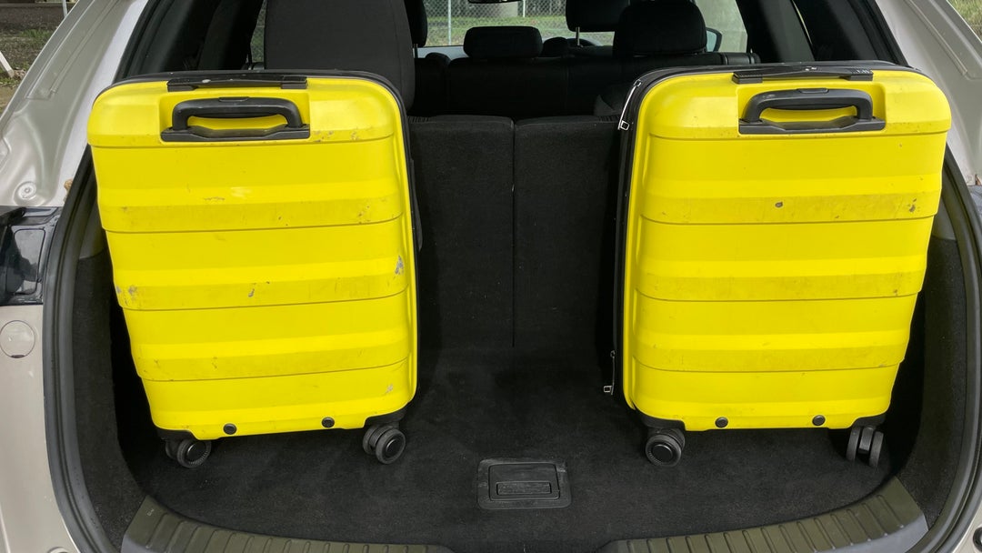 Boot Inside View with Luggage