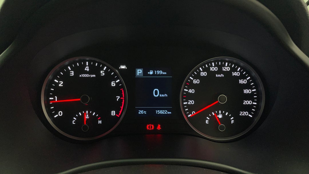 2019 Kia Rio Gt-line, Automatic, 15822 km, Odometer View