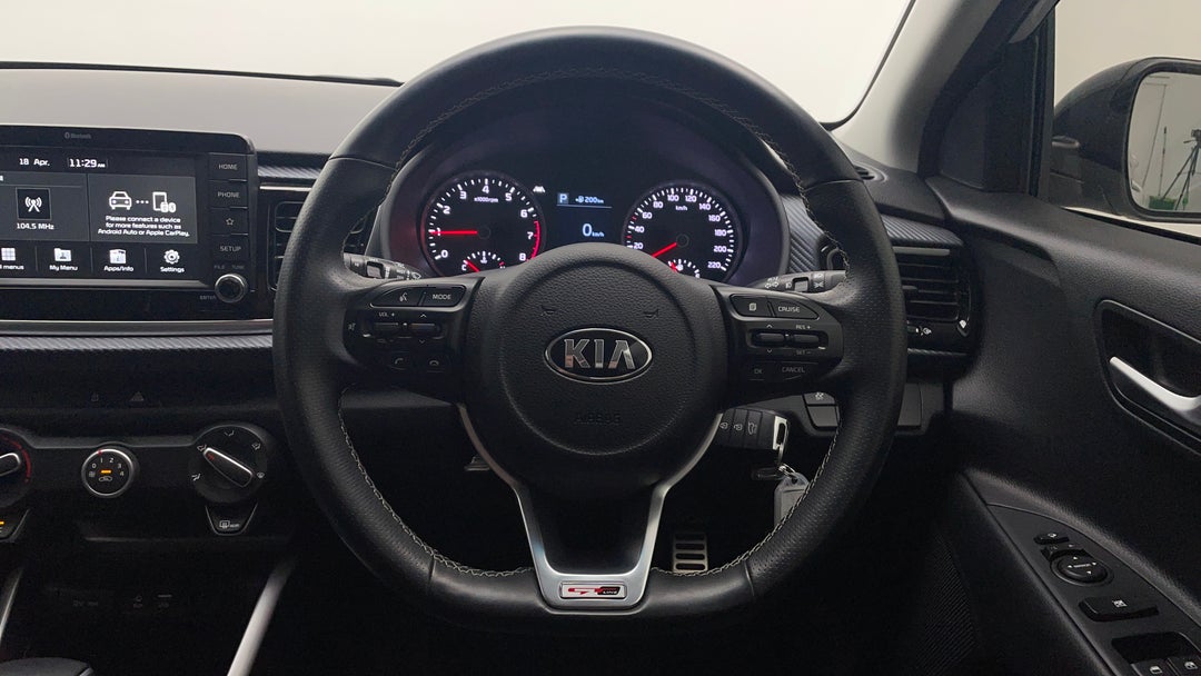 2019 Kia Rio Gt-line, Automatic, 15822 km, Steering Wheel Close-up