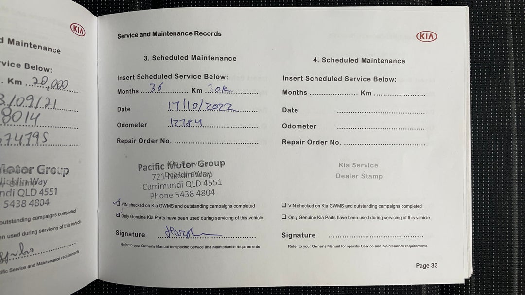 2019 Kia Rio Gt-line, Automatic, 15822 km, Service History