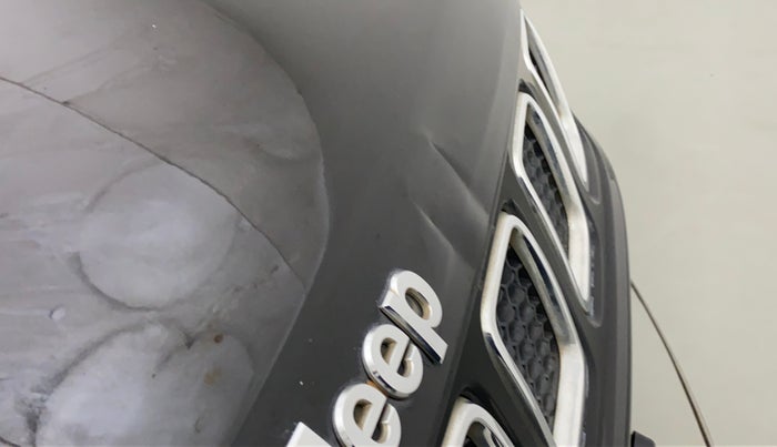2019 Jeep Compass LIMITED PLUS PETROL AT, Petrol, Automatic, 37,628 km, Bonnet (hood) - Slightly dented