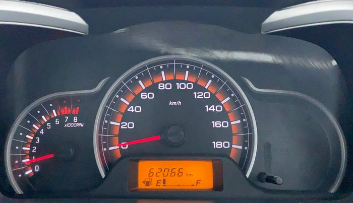 2017 Maruti Alto K10 VXI P, Petrol, Manual, 62,124 km, Odometer Image