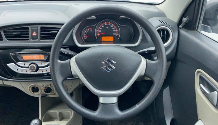 2017 Maruti Alto K10 VXI P, Petrol, Manual, 62,124 km, Steering Wheel Close Up