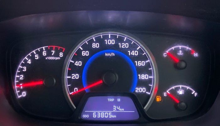 2014 Hyundai Grand i10 SPORTZ 1.2 KAPPA VTVT, Petrol, Manual, 63,799 km, Odometer Image
