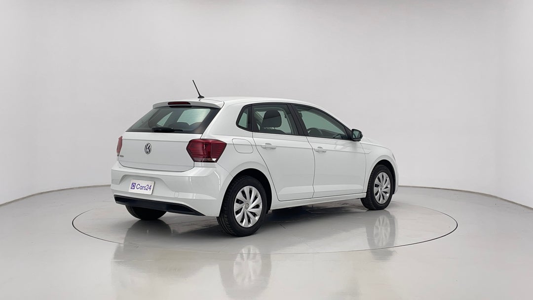 2019 Volkswagen Polo 70tsi Trendline, Automatic, 66731 km, Right Back Diagonal (45- Degree) View
