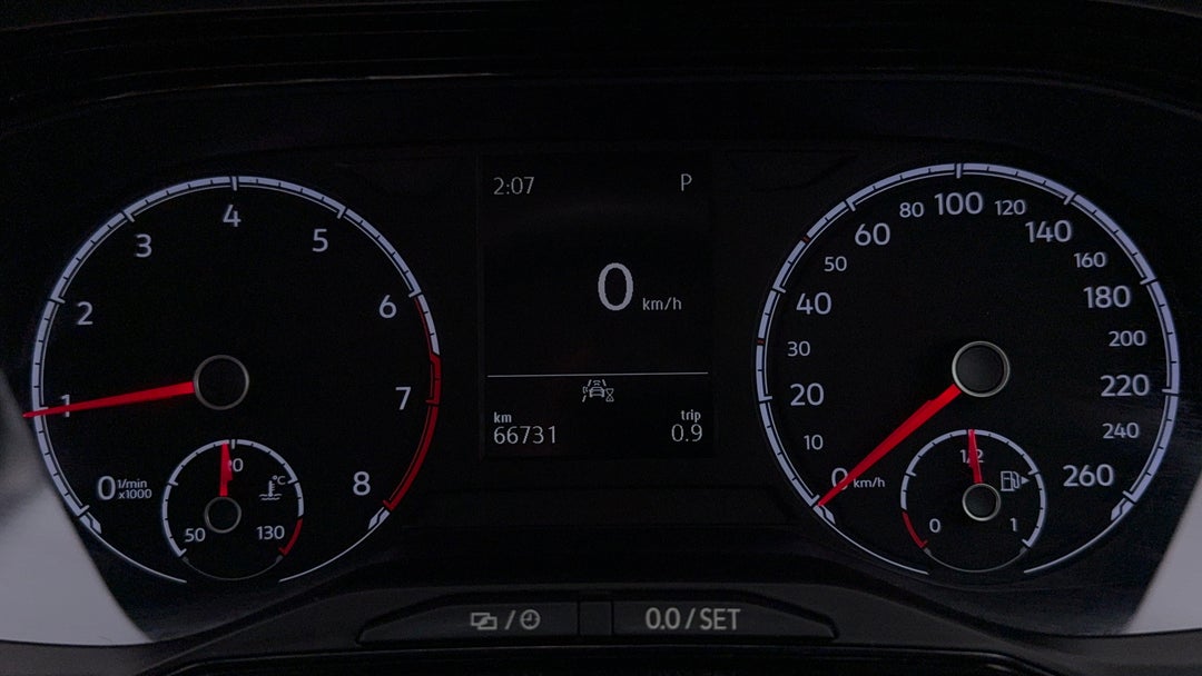 2019 Volkswagen Polo 70tsi Trendline, Automatic, 66731 km, Odometer View