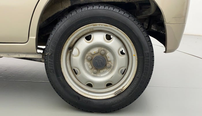 2011 Maruti Alto K10 LXI P, Petrol, Manual, 17,186 km, Left Rear Wheel
