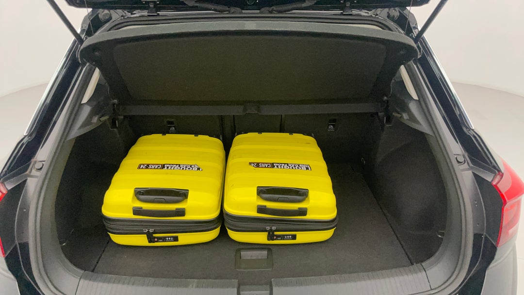 Boot Inside View with Luggage