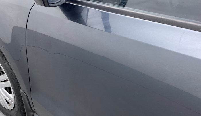 2019 Volkswagen Ameo TRENDLINE 1.0L, Petrol, Manual, 12,737 km, Front passenger door - Slightly dented