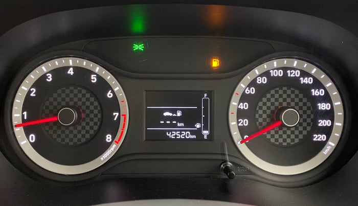 2020 Hyundai AURA S 1.2 Kappa MT, Petrol, Manual, 42,548 km, Odometer Image