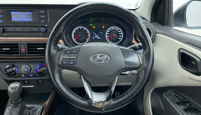 2020 Hyundai AURA S CNG, CNG, Manual, 52,232 km, Steering Wheel Close Up