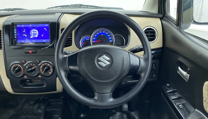 2018 Maruti Wagon R 1.0 VXI, Petrol, Manual, 51,370 km, Steering Wheel Close Up