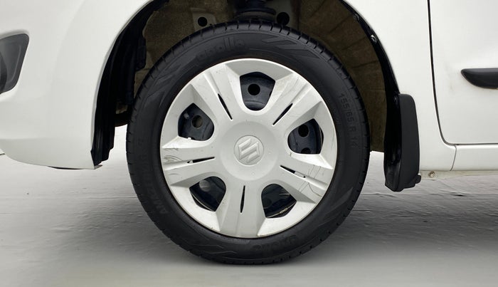2018 Maruti Wagon R 1.0 VXI, Petrol, Manual, 51,370 km, Left Front Wheel