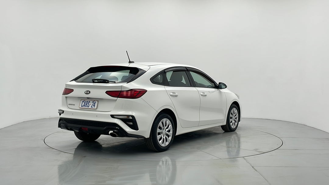 2019 Kia Cerato S, Automatic, 56847 km, Right Back Diagonal (45- Degree) View
