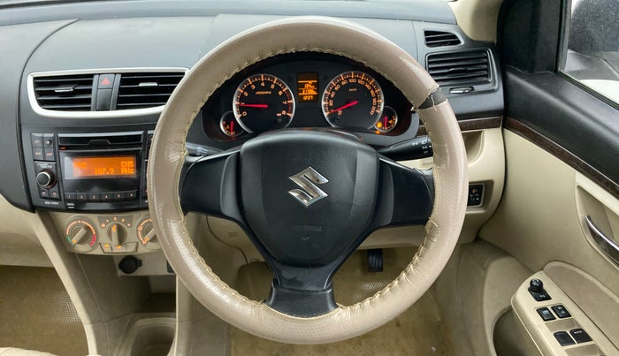 2016 Maruti Swift Dzire VXI (O), Petrol, Manual, 31,708 km, Steering Wheel Close Up