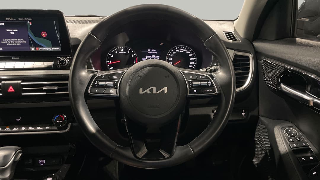 2022 Kia Seltos Sport+ (AWD), Automatic, 43147 km, Steering Wheel Close-up
