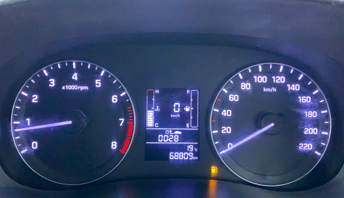 2016 Hyundai Creta 1.6 S, Petrol, Manual, 68,906 km, Odometer Image