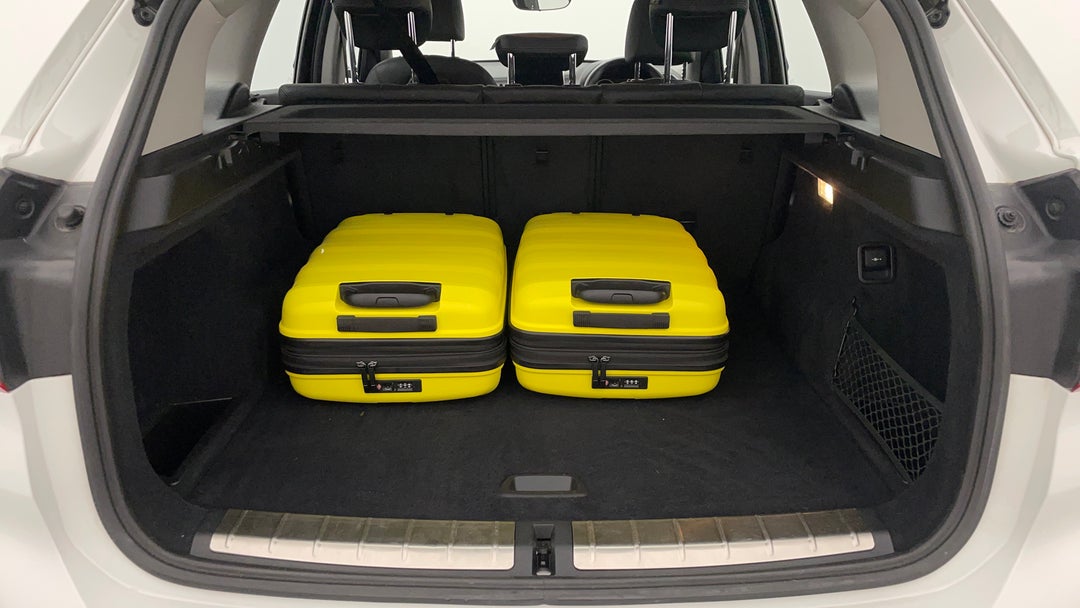 Boot Inside View with Luggage