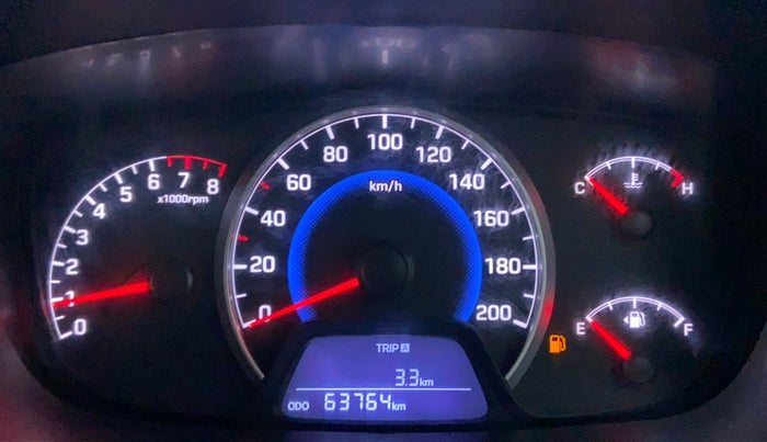 2016 Hyundai Grand i10 SPORTZ 1.2 KAPPA VTVT, Petrol, Manual, 64,041 km, Odometer Image