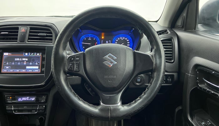 2018 Maruti Vitara Brezza ZDI PLUS AMT, Diesel, Automatic, 89,578 km, Steering Wheel Close Up