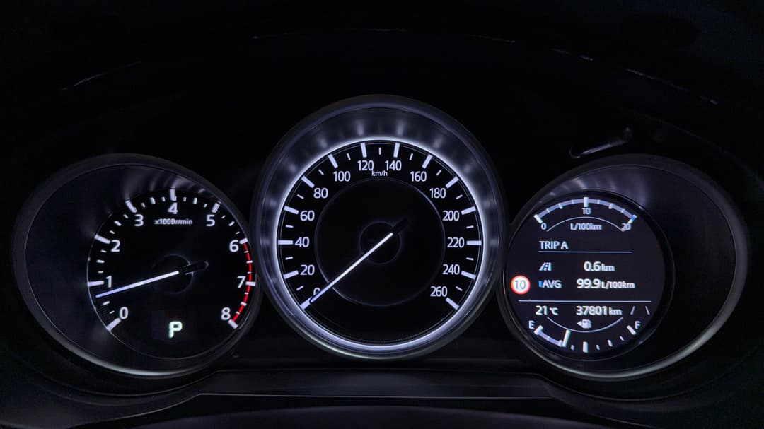 2022 Mazda CX-9 Touring (AWD), Automatic, 37801 km, Odometer View