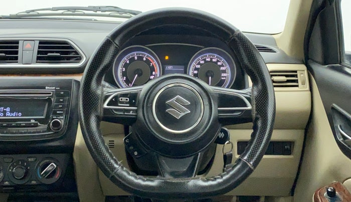 2017 Maruti Dzire VXI, Petrol, Manual, 36,349 km, Steering Wheel Close Up