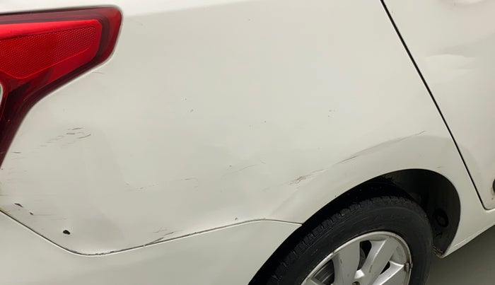 2014 Hyundai Xcent SX 1.2, Petrol, Manual, 57,169 km, Right quarter panel - Minor scratches