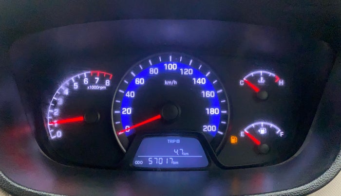 2014 Hyundai Xcent SX 1.2, Petrol, Manual, 57,169 km, Odometer Image