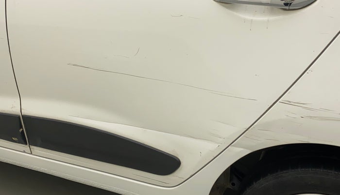 2014 Hyundai Xcent SX 1.2, Petrol, Manual, 57,169 km, Rear left door - Minor scratches