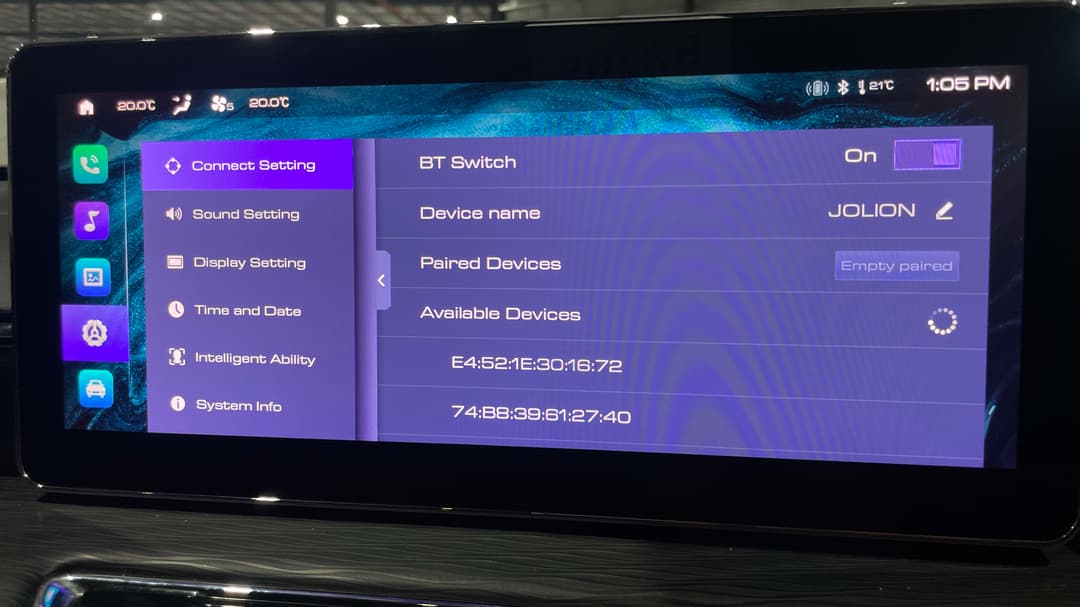 2022 GWM Haval Jolion Vanta, Automatic, 48619 km, Android/Apple Car Play