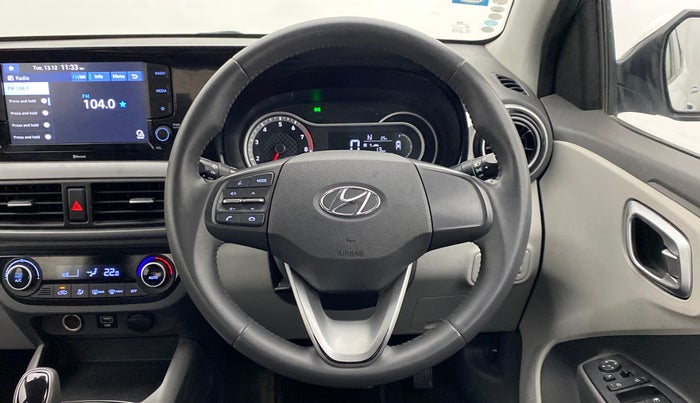 2020 Hyundai GRAND I10 NIOS ASTA PETROL AMT, Petrol, Automatic, 43,646 km, Steering Wheel Close Up