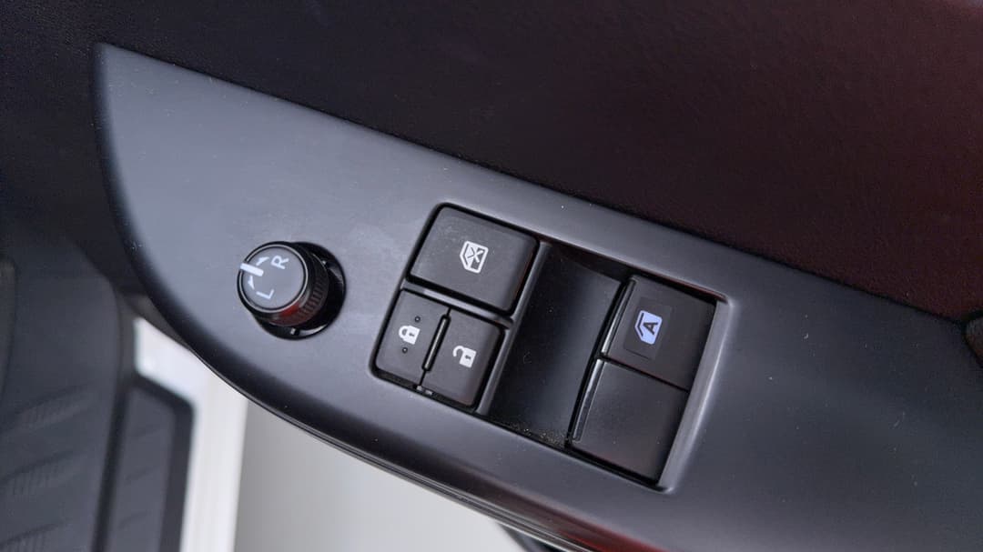 Drivers Side Door Panel Controls