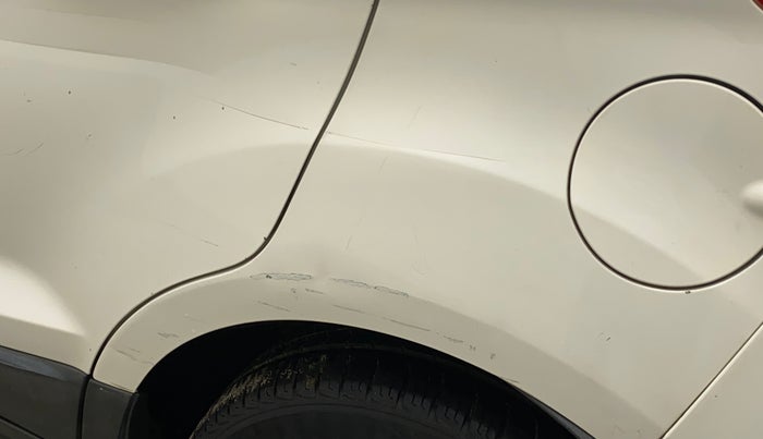 2015 Ford Ecosport TITANIUM 1.5L PETROL AT, Petrol, Automatic, 85,954 km, Left quarter panel - Minor scratches