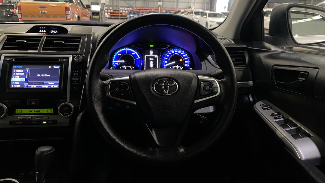 Steering Wheel Close-up