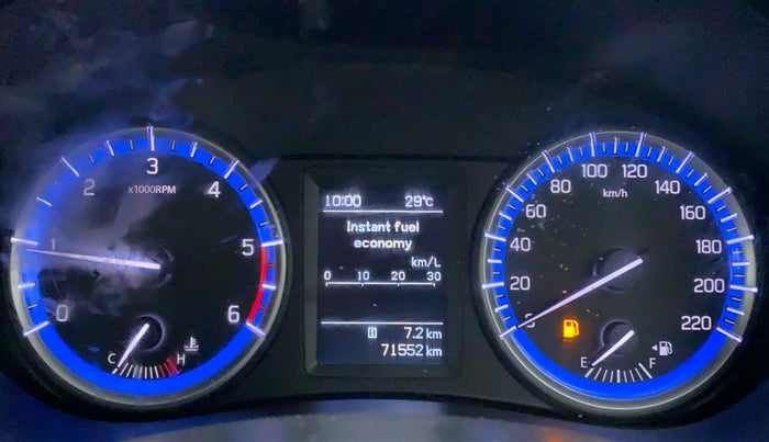 2017 Maruti S Cross ALPHA 1.3, Diesel, Manual, 71,420 km, Odometer Image
