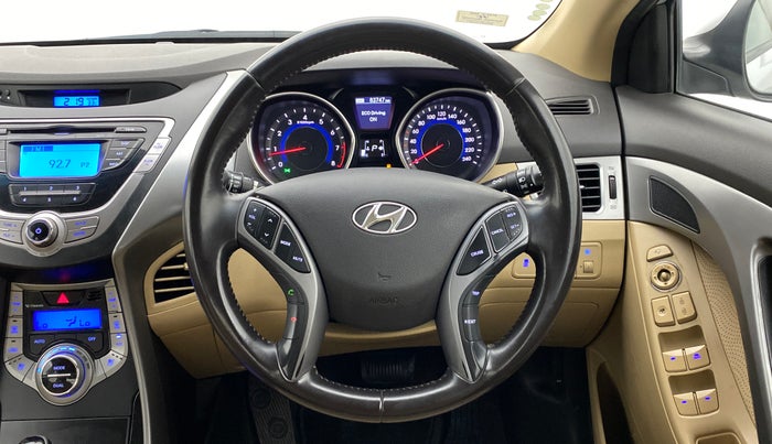 2014 Hyundai New Elantra 1.8 SX AT VTVT, Petrol, Automatic, 83,747 km, Steering Wheel Close Up