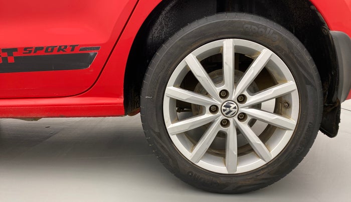 2017 Volkswagen Polo GT TSI 1.2 PETROL AT, Petrol, Automatic, 44,297 km, Left Rear Wheel