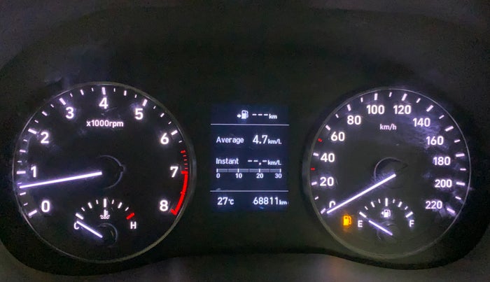 2019 Hyundai Verna 1.6 VTVT SX, Petrol, Manual, 68,811 km, Odometer Image