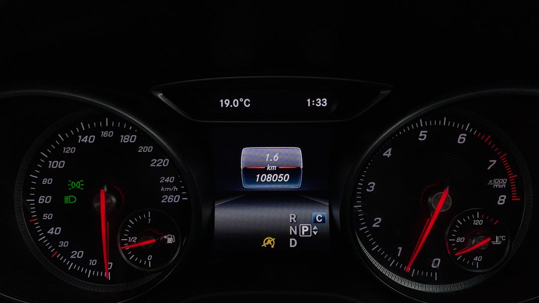 2018 Mercedes-benz GLA 180, Automatic, 108050 km, Odometer View
