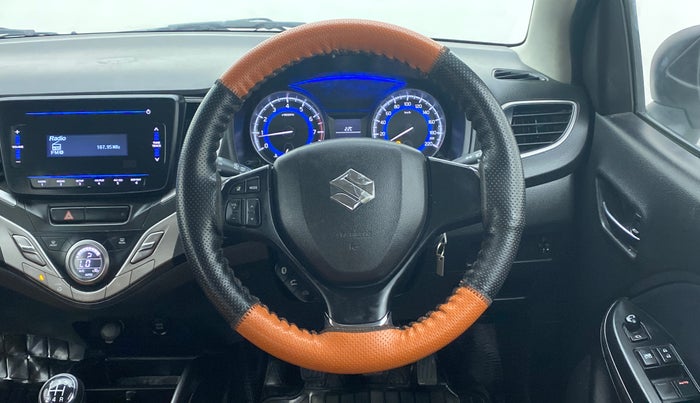 2019 Maruti Baleno DELTA 1.2 K12, Petrol, Manual, 27,205 km, Steering Wheel Close Up