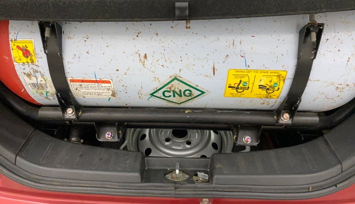 2015 Maruti Wagon R 1.0 LXI CNG, CNG, Manual, 61,280 km, Boot Inside