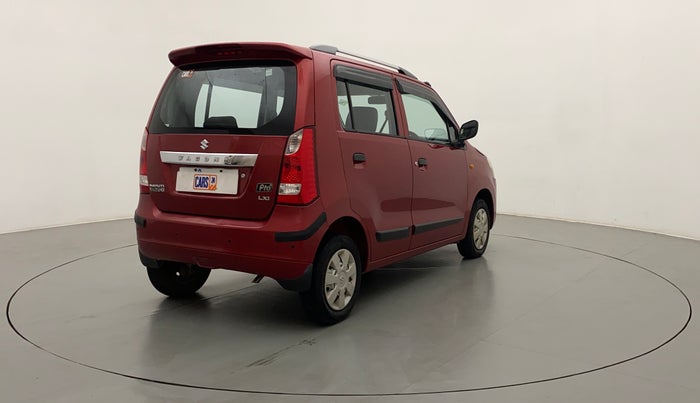 2015 Maruti Wagon R 1.0 LXI CNG, CNG, Manual, 61,280 km, Right Back Diagonal