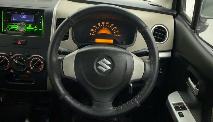 2015 Maruti Wagon R 1.0 LXI CNG, CNG, Manual, 61,280 km, Steering Wheel Close Up