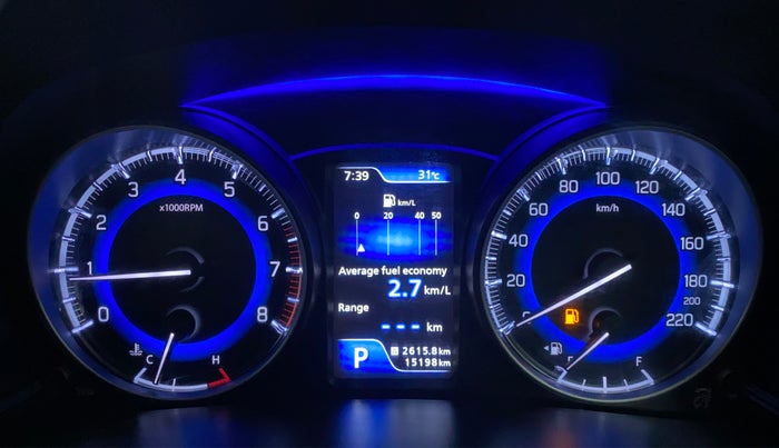 2019 Toyota Glanza V CVT, Petrol, Automatic, 15,198 km, Odometer Image